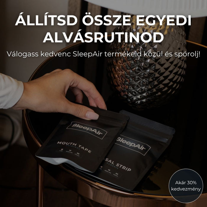 Egyedi alvásrutin csomag