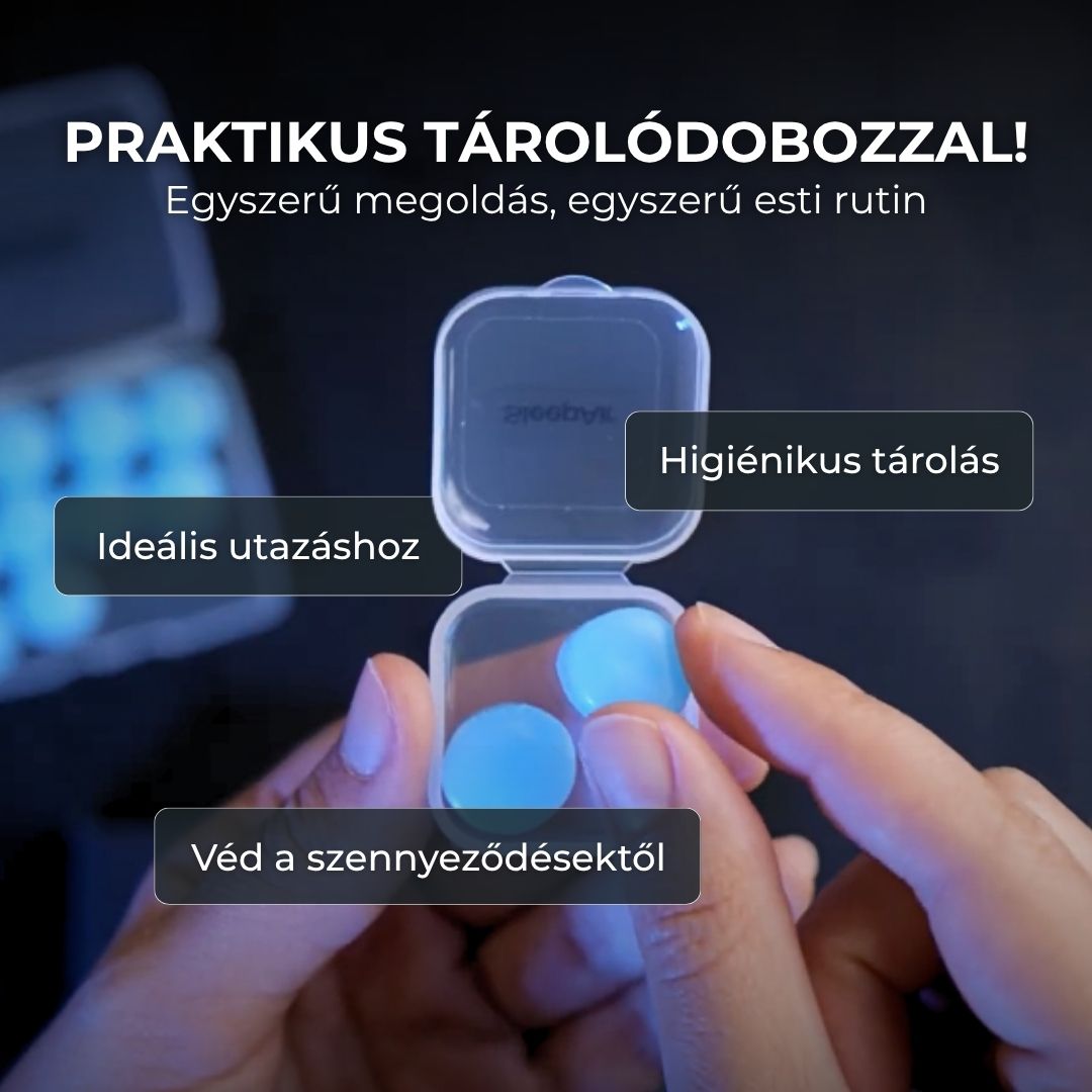 SleepAir Szilikon füldugó
