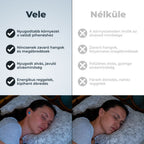 Comparison of sleeping with and without blue silicone earplugs