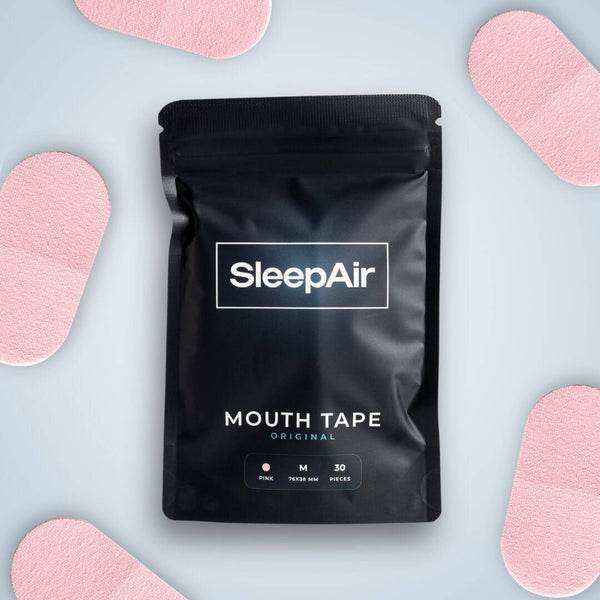 SleepAir Szájtapasz – Original / Rózsaszín / M