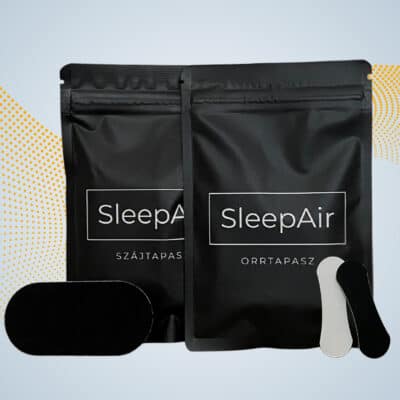 sleepair szájtapasz és orrtapasz csomagajánlat a minőségi alváshoz