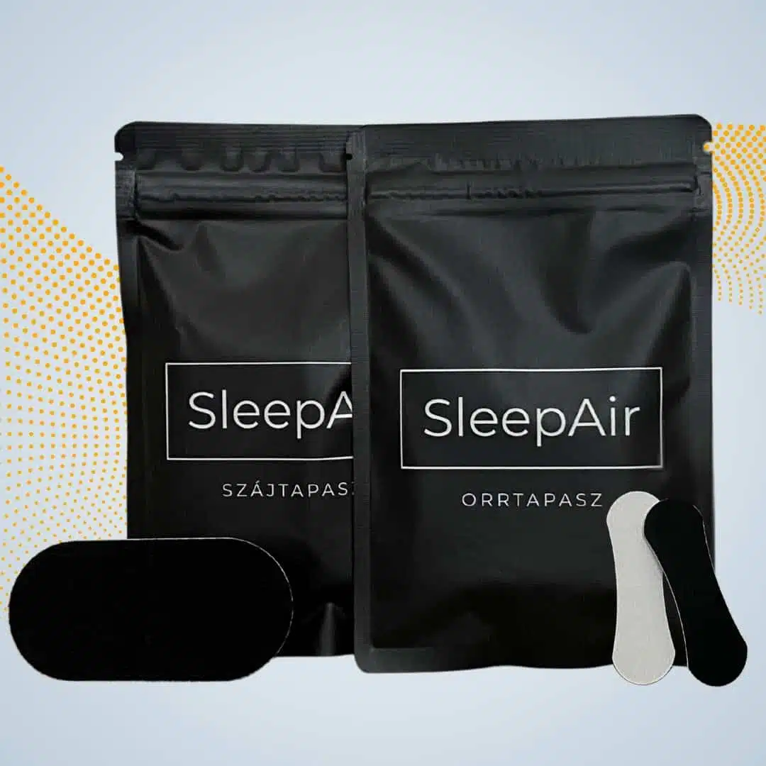 sleepair szájtapasz és orrtapasz csomagajánlat a minőségi alváshoz