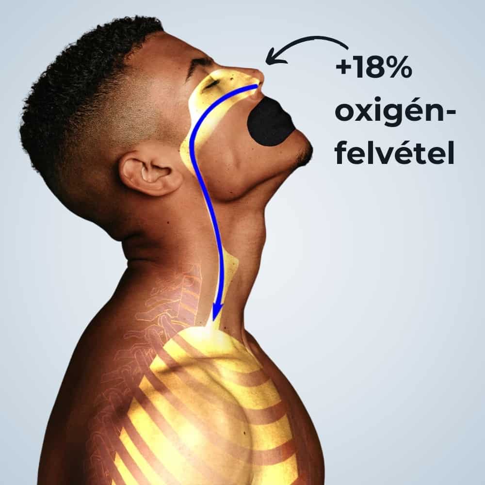 Az orrlégzés +18%-al hatékonyabb oxigénfelvételt eredményez
