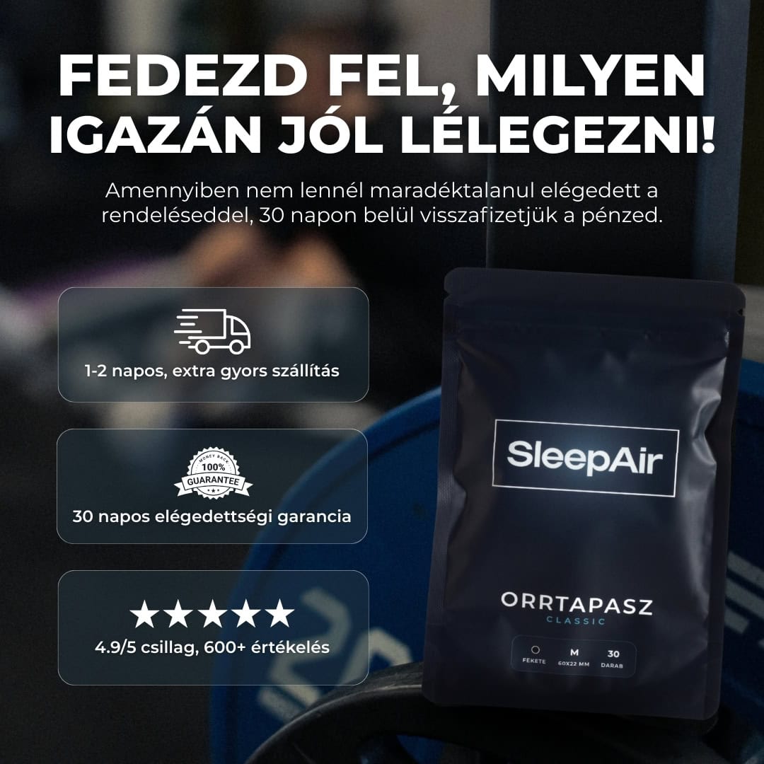 SleepAir Classic Orrtapasz termékkép és miért éri meg nálunk vásárolni