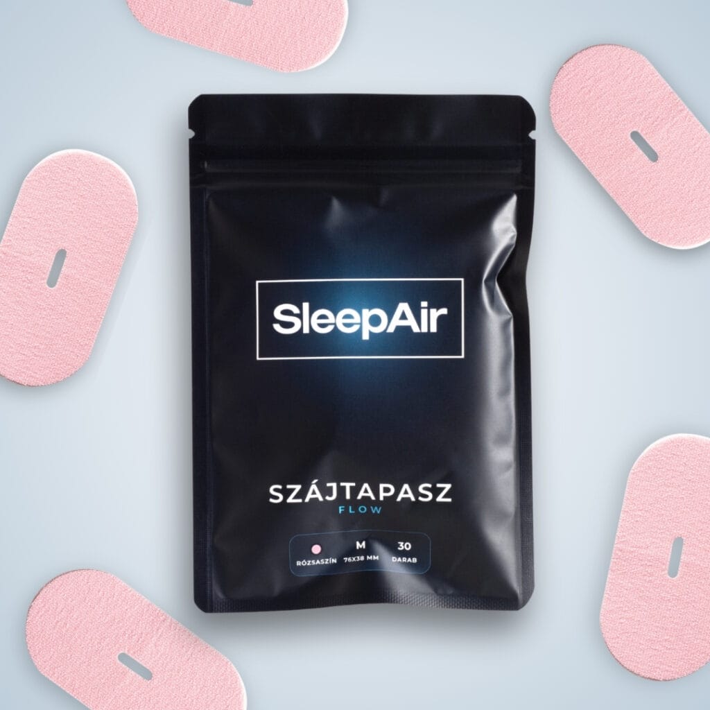 Szájtapasz Flow rózsaszín színben, M méret termékkép