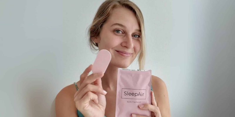 Rózsaszín szájtapasz